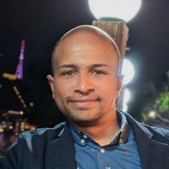 Headshot photograph of Checan Lamorani, Head of Communications and External Engagement at Martingale Foundation