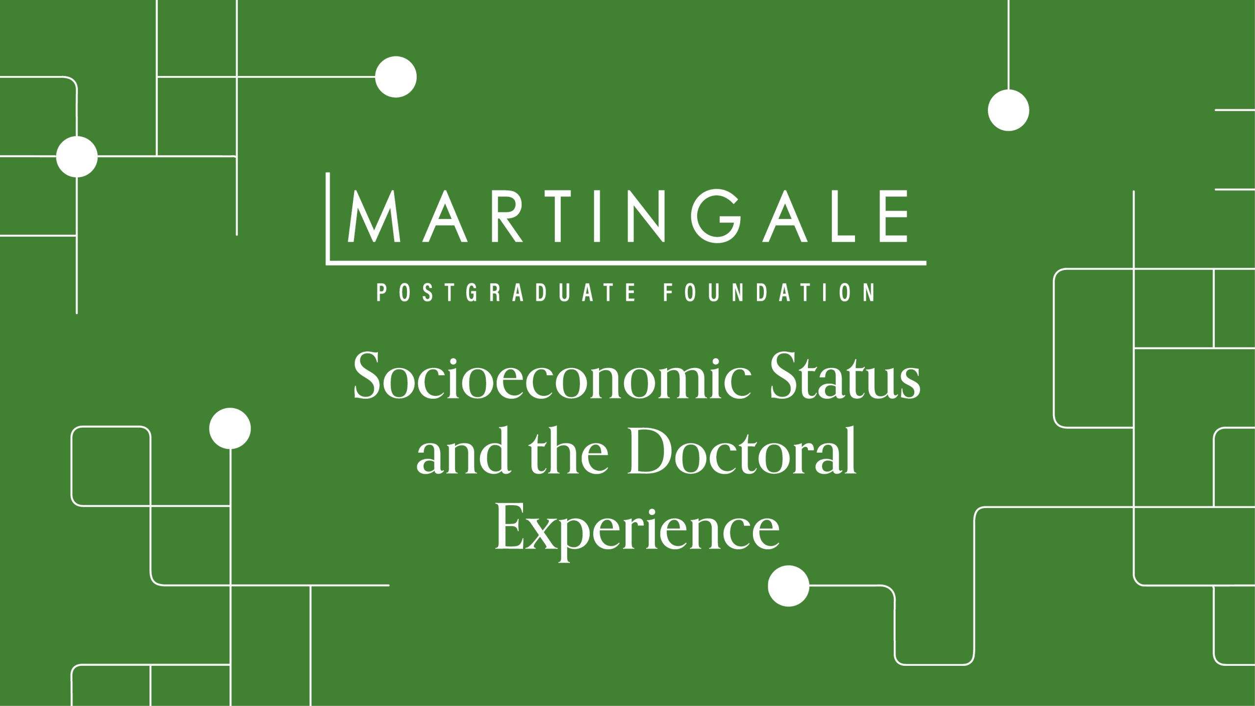 New research reveals how socioeconomic background can shape the PhD experience